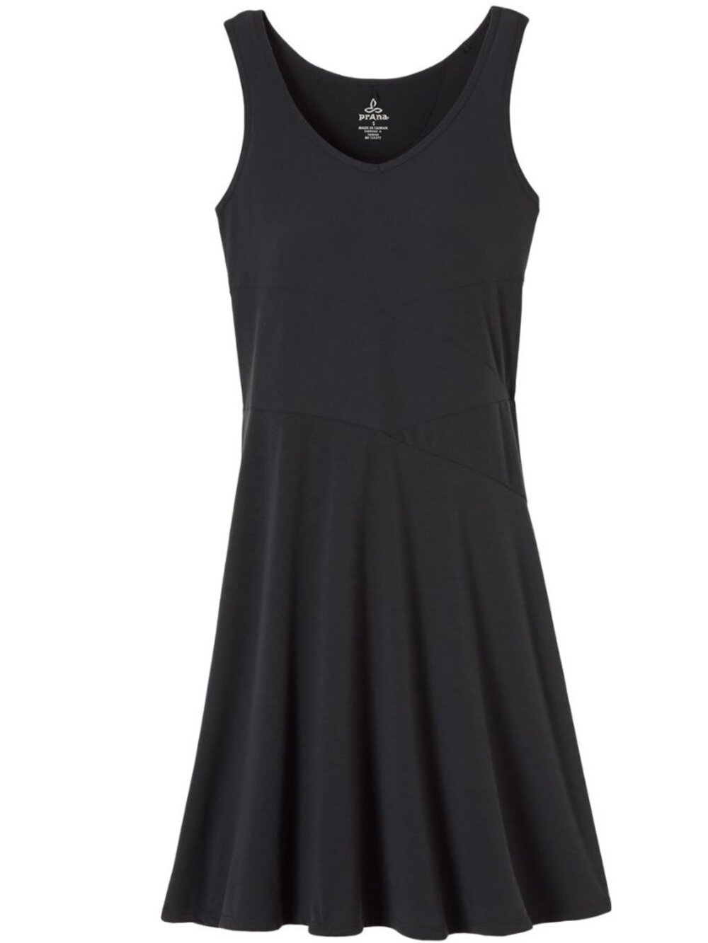 prAna Black "Amelie" Tank Dress with Stretch